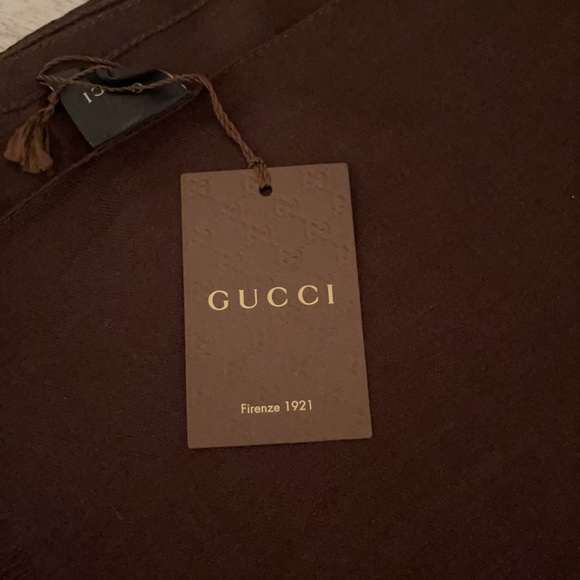 Brown Gucci Scarf - Picture 2 of 4